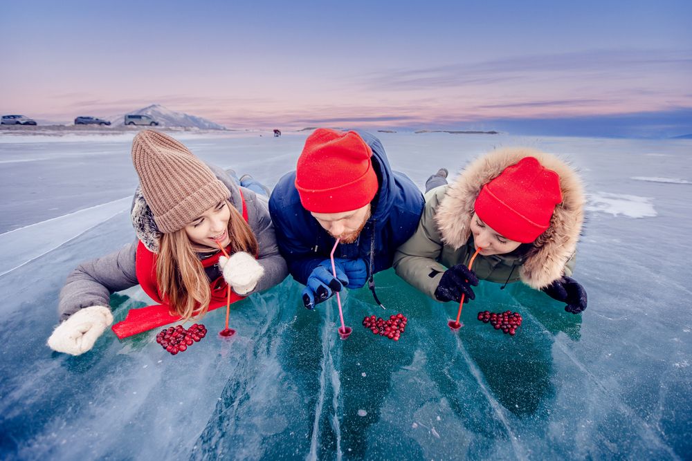 Kiss of Lake Baikal
